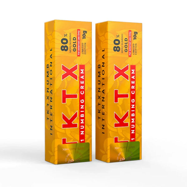 TKTX Betäubungscreme – Gold 80 % (2er-Pack)